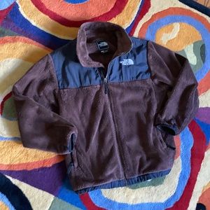 The North Face chocolate/ black jacket